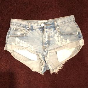 One teaspoon Bandit Jean Shorts